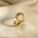 Roseane band ring