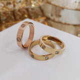 Roseane band ring