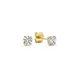 Set de Pendientes de Piedra Dara Brillane | Dorado